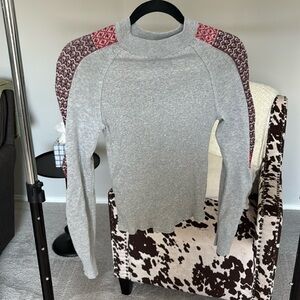 Free People mock neck top